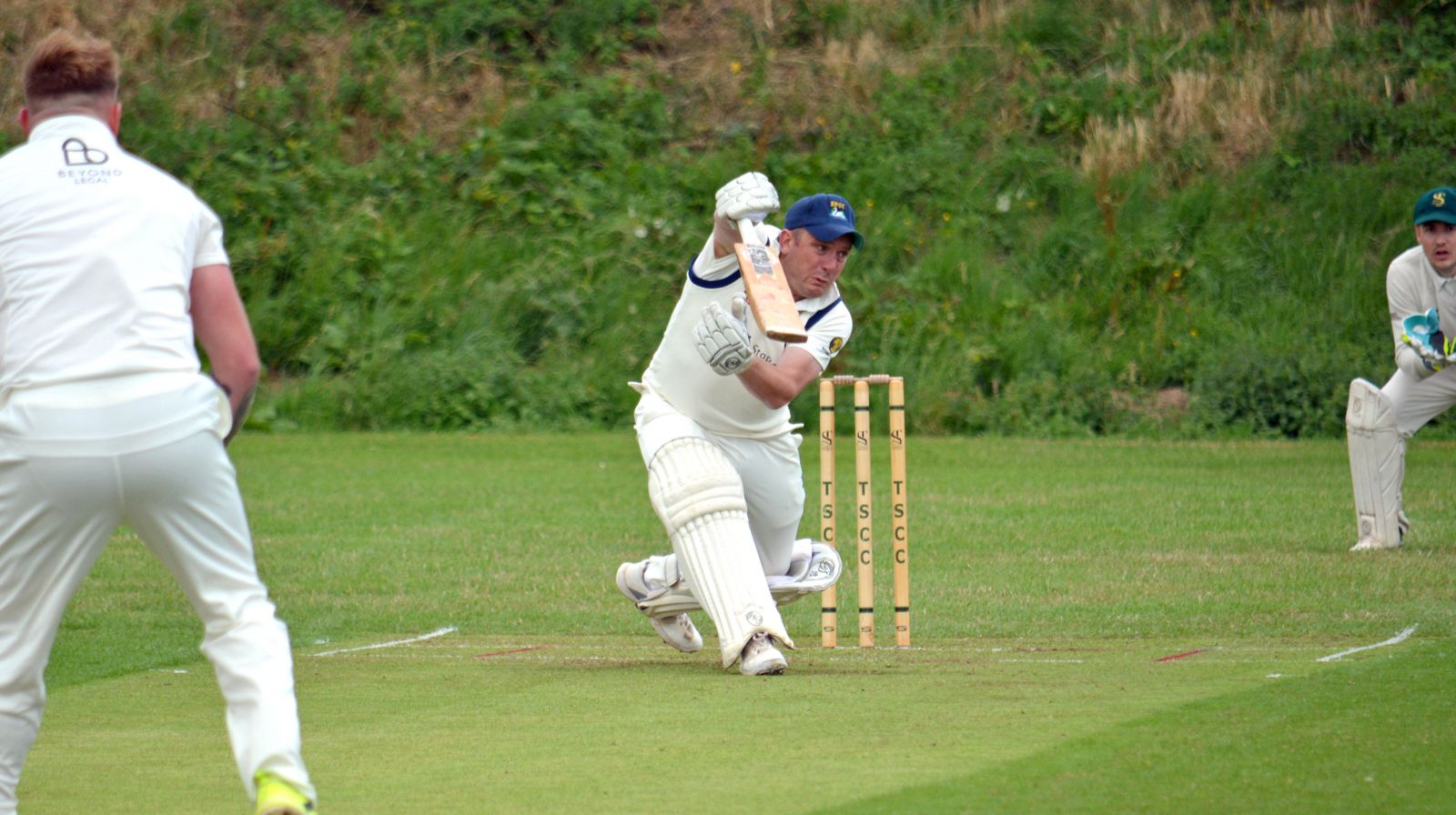 Shobrooke Park's Andrew Codling – runs and wickets in the win over Heathcoat<br>credit: Conrad Sutcliffe - no re-use without copyright owner's consent