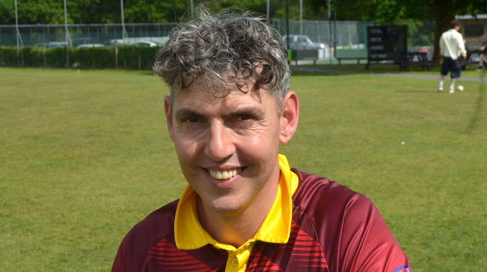 Seaton's Damian Baxter – a run-a-ball ton against Barton<br>credit: Conrad Sutcliffe - no re-use without copyright owner's consent