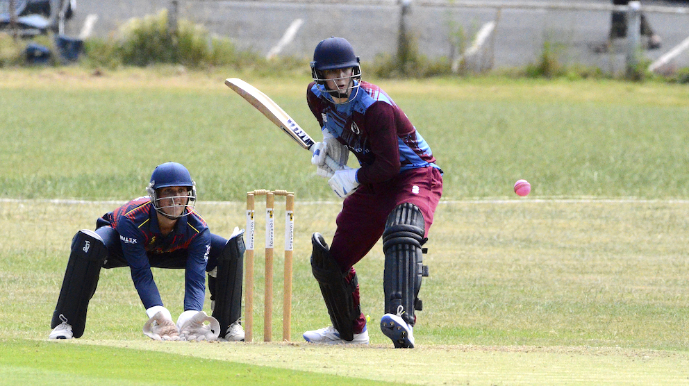 James Tyler, who was Torquay & Kingskerswell's man-of-the-match against Budleigh Salterton<br>credit: Conrad Sutcliffe - no re-use without copyright owner's consent