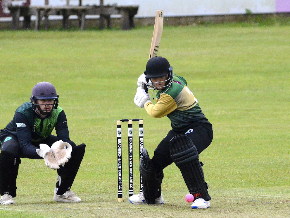 Freddie Cockram, whose stand with Josh Farley batted Bradninch & Kentisbeare back into the game