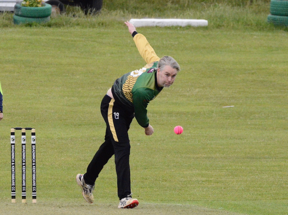 Mitch Pugh, whose opening spell tormented Ivybridge