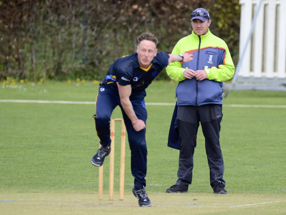 George Greenway – back from England PD duty to play for Devon
