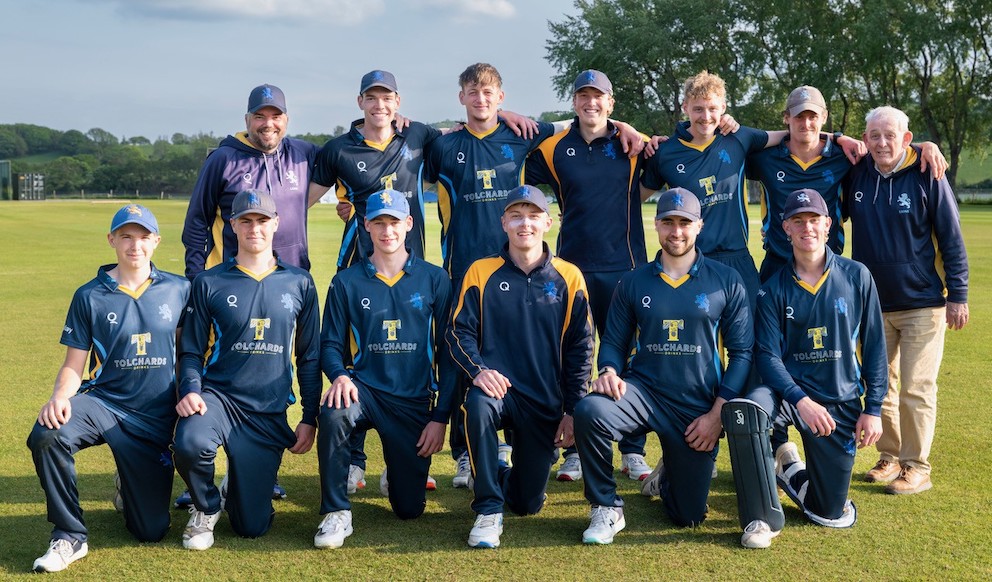 Devon Lions on the outfield at Truro
