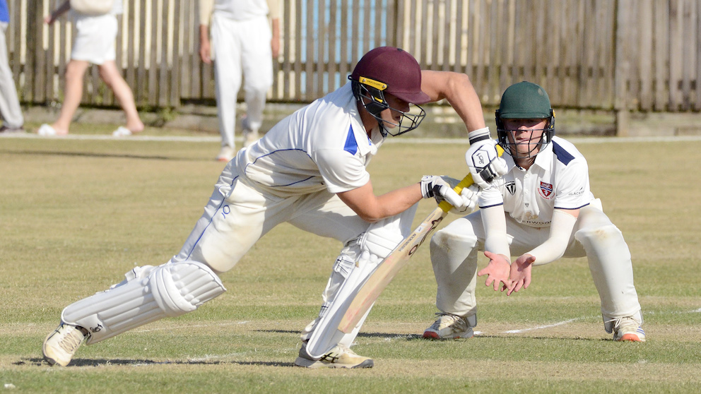 Seb Linnitt, whose first-innings knock of 74 was described as 'classy' by skipper James Horler <br>credit: Conrad Sutcliffe - no re-use without copyright owner's consent