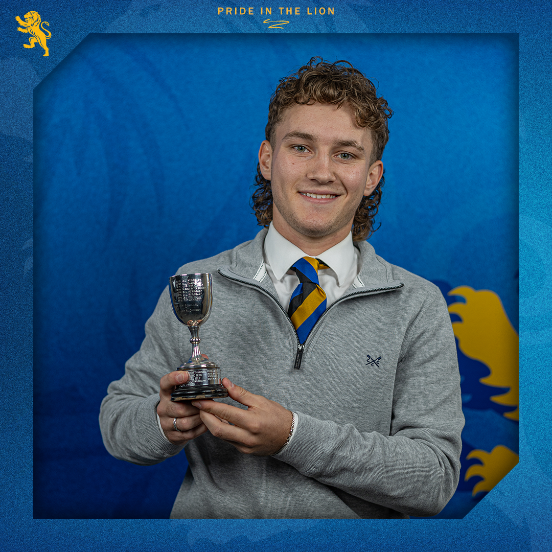 Under 18 Boys Player of the Year, Freddie Cockram.