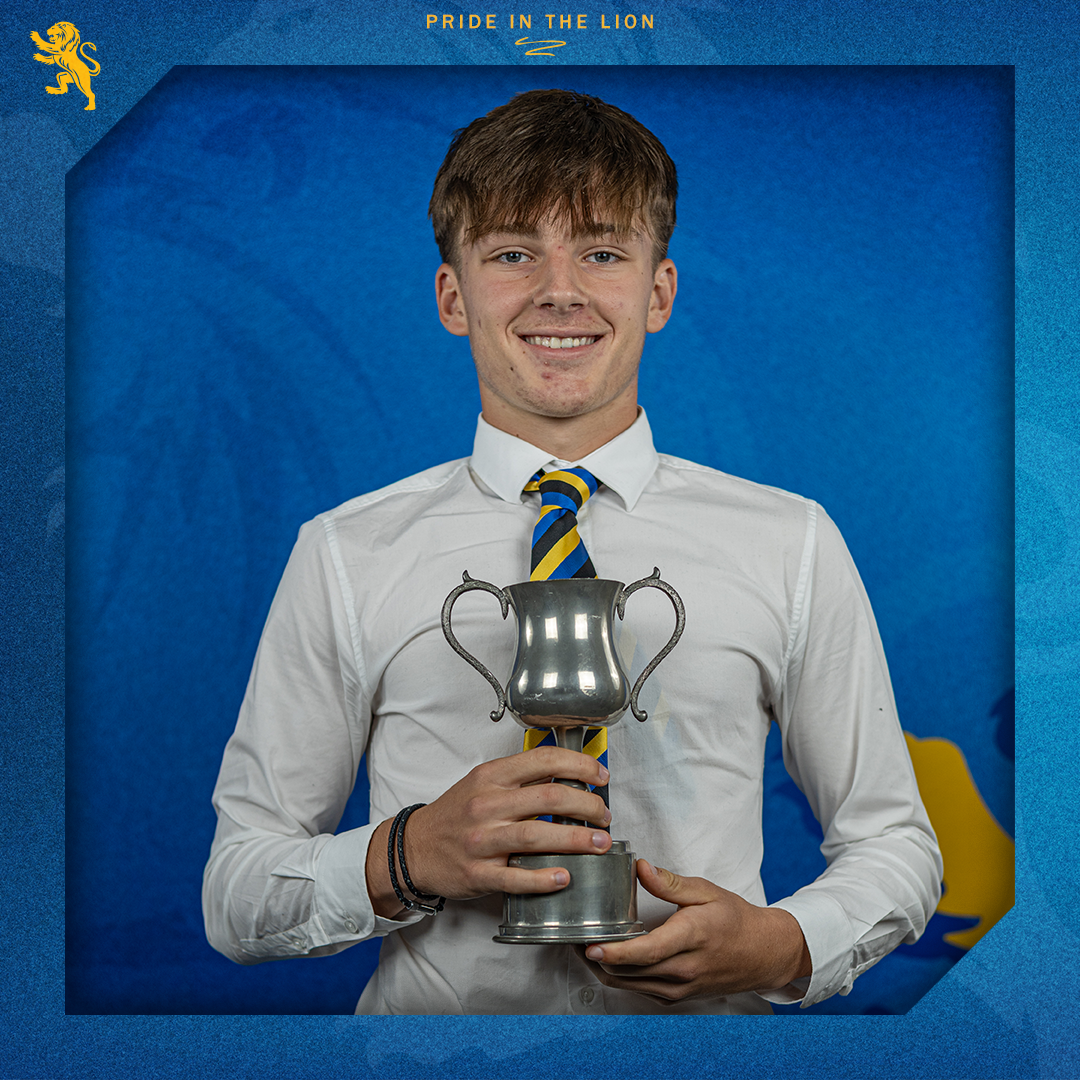 Under 16 Boys Player of the Year, Jake Dunn.