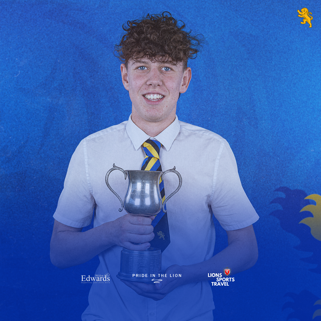 Under 15 Boys Player of the Year, Stanley Baker.
