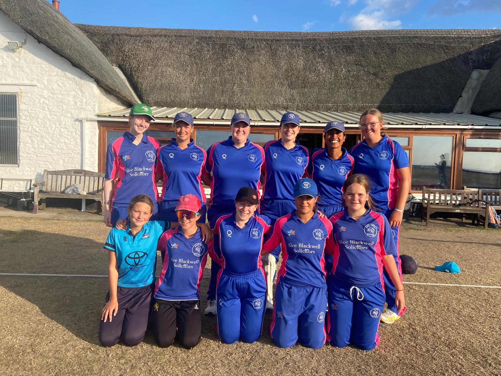 A jubilant  North Devon side who defeated Cornwood <br>credit: DWCL / NDCC 