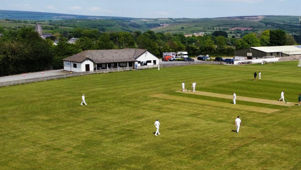 North Molton CC from the air | Rob Ayer