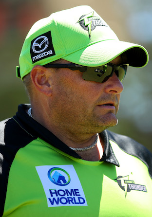Trevor Griffin â€“ pictured during his tenure with Sydney Thunder in 2019