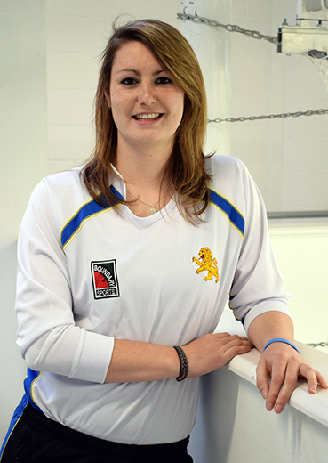 Sophie Whitlock - the new community cricket coach for East Devon