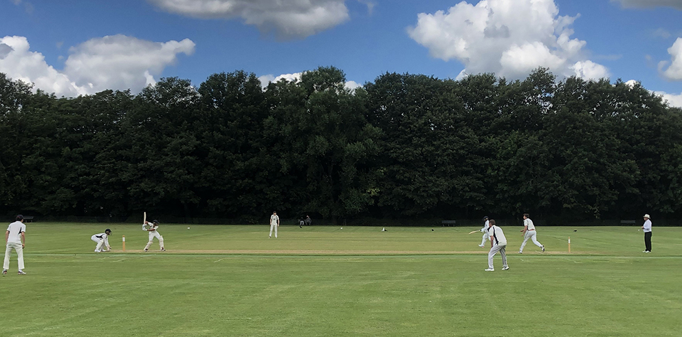 The season gets under way at Plympton with the first ball bowled in the club's charity tourament