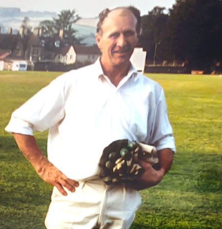 Richard Gaywood on the outfield at Bovey Tracey CC
