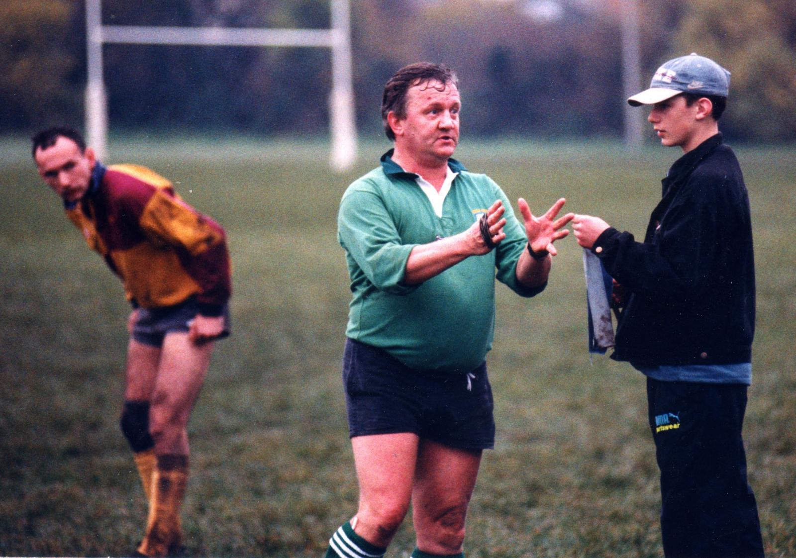 Terry Friend the rugby referee 