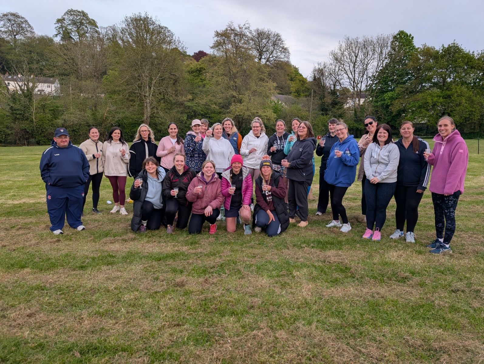 Women's softball cricket at Marldon CC.
