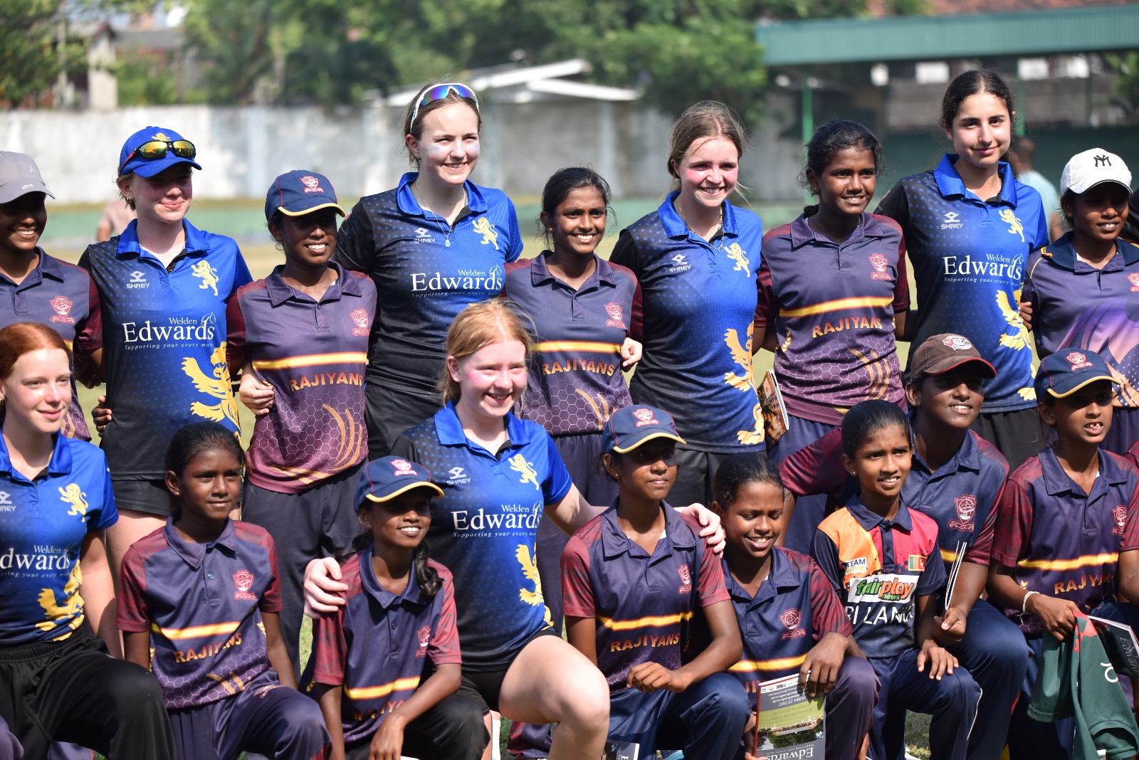 Post match against Devapathiraja College, Game 5.