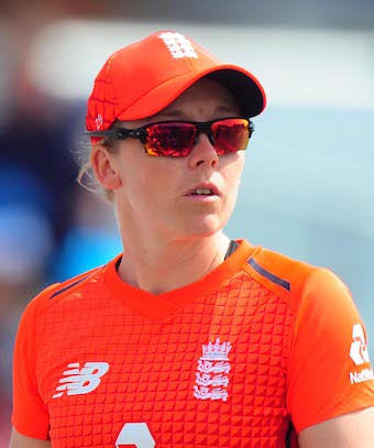 England captain Heather Knight
